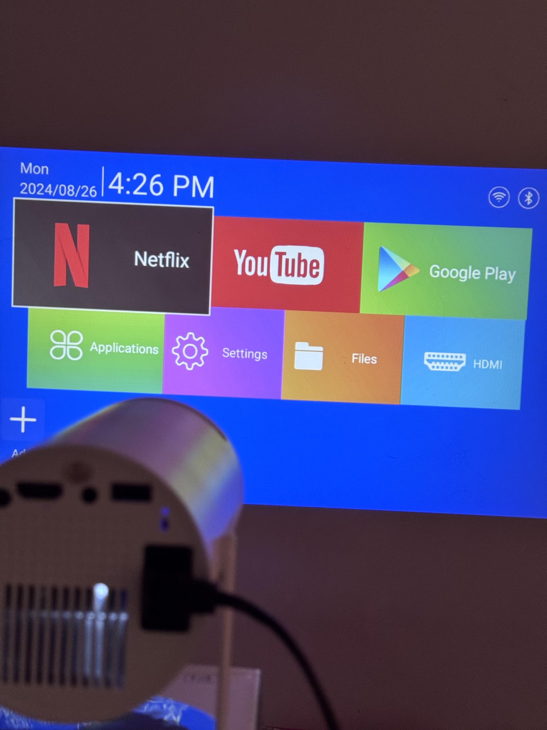 Portable Home Video Projector