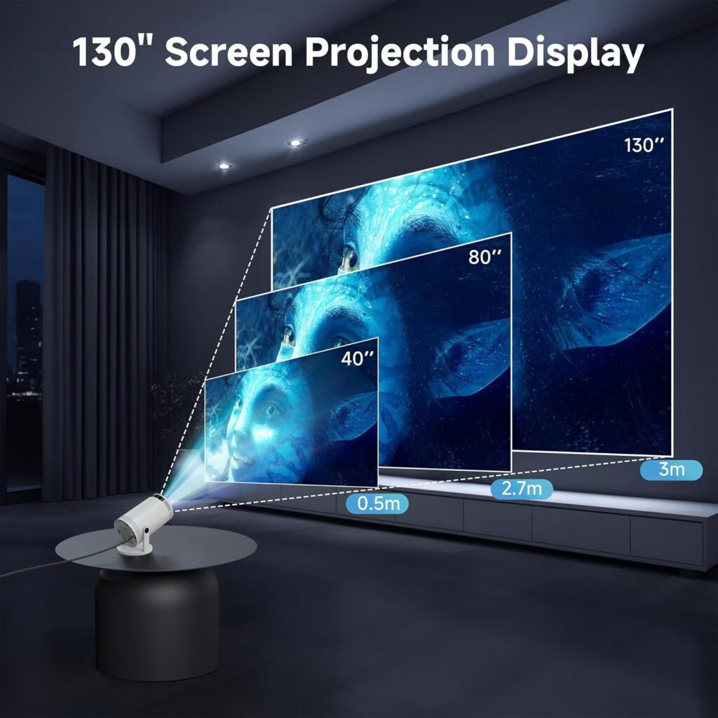 Portable Home Video Projector