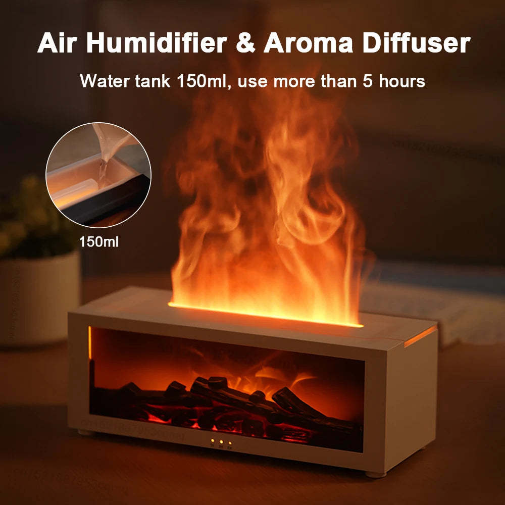 Flame Aromatherapy Humidifier